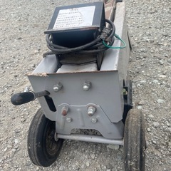 電動薪割り機　通電OK ジャンク扱いの画像