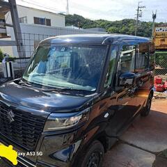 令和五年 スペーシアベースです。美車です。あくまでも中古車なのでノークレームノーリターンでお願いします。名義変更までの預り金三万円を預からせて頂きます。名義変更完了後速やかに返金いたします。の画像