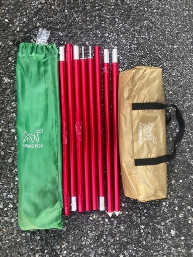 フューチャーフォックス　ヘキサタープ　ポールセット