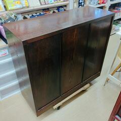 キャビネットボード☆駿河民芸・収納、木製収納【浜村鹿野温泉ICから3分 買取本舗 宮本リサイクル 営業時間9～19時 定休日水曜のみ←連絡できませんm(_ _)m】の画像
