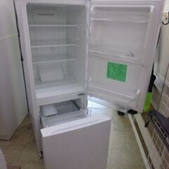 ヤマダ電機　２０２１年　１５６L冷蔵庫の画像