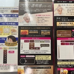 ブローネ泡カラー　サロンドプロ　　未開封ヘアカラー3種の画像