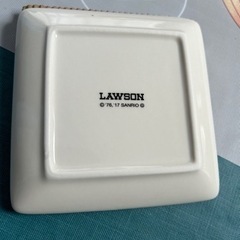 ローソンハローキティ&マイメロディ小皿２枚の画像