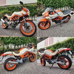 ★HONDA VTR-F250 カスタム ETC車載器 グリップヒーター USB電源 自賠責保険7年6/23★東京/大田区【下取OK】の画像