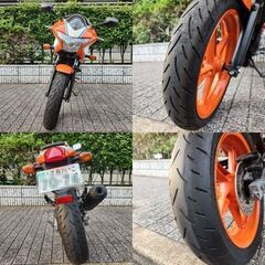 ★HONDA VTR-F250 カスタム ETC車載器 グリップヒーター USB電源 自賠責保険7年6/23★東京/大田区【下取OK】の画像