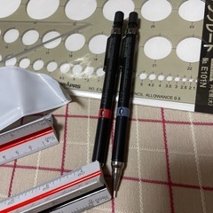 ドラパス　製図セット　建築　大工　三角スケール　他の画像