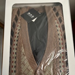 【未使用】M.A.G メンズ　セーター　カーディガンの画像