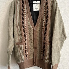 【未使用】M.A.G メンズ　セーター　カーディガンの画像