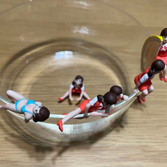 コップのフチ子　6体の画像