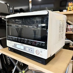 【超美品‼️】日立 2017年製 31Lスチームオーブンレンジ(ヘルシーシェフ) 過熱水蒸気 トリプル重量スキャナー ホワイト♪の画像