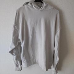 green label relaxing パーカーM 薄いグレー