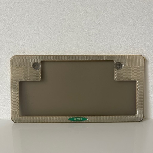 ウィザードナンバーカバー　当時物