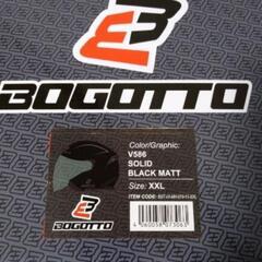 BOGOTTO ボガット V586 XXL ジェットヘルメットの画像