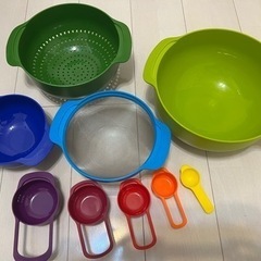 joseph josephジョセフジョセフ　ネスト9プラス　ボウル　ザル　調理器具の画像