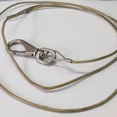 ☆ワイヤー　防犯・盗難防止用　長さ：約2.5ｍ　中古品　の画像