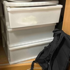 【予定者決定】収納チェスト　　0円　　自取りの画像