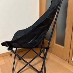 ❷キャンプハイバックチェアの画像