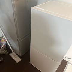 冷蔵庫、一台ジャンクセットで