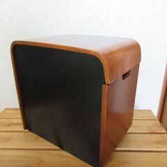 値下げ　木製　ルーター入れ
