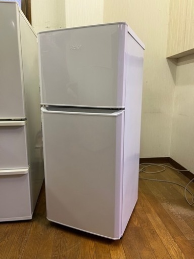 激安販売!! Haier 2ドア冷蔵庫 JR-N121A 2017年 家電 キッチン家電 冷蔵庫
