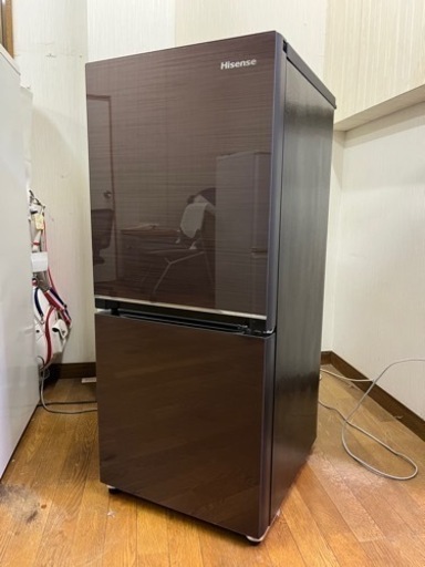 訳あり激安!! Hisense 2ドア冷蔵庫 2021年 134L HR-G13B-BR 家電 キッチン家電 冷蔵庫