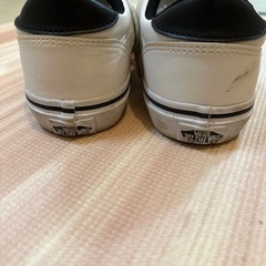 【ご対応中】vans白スニーカー25.5センチの画像