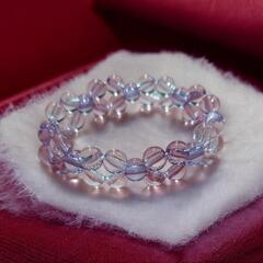 涼し気ブレスレット♡パープル新品.未使用