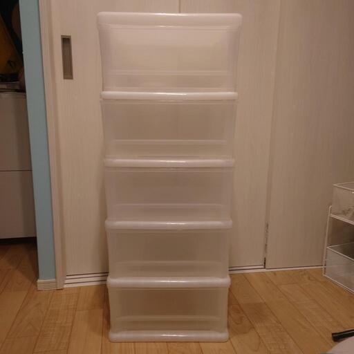カラーボックス　収納（40×97×43）