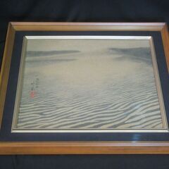 鳥取砂丘の絵  額