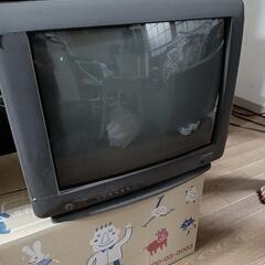 差し上げます！ブラウン管テレビ19型か21型リモコン無し
