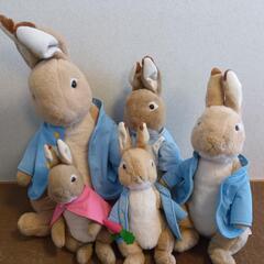 ピーターラビットぬいぐるみ５体セット✨