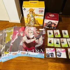 お得19点一番くじ　NARUTO A賞　千手柱間　C賞　波風ミナト ＋下位17点の画像