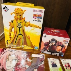 お得19点一番くじ　NARUTO A賞　千手柱間　C賞　波風ミナト ＋下位17点の画像