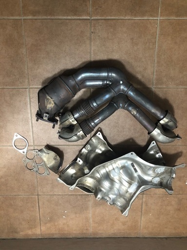 86エキマニ純正