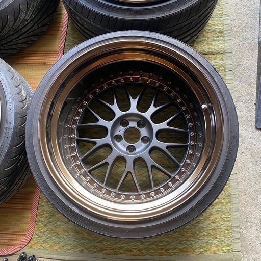 WORK MEISTER M1 3PIECE 19インチ 10J -14 11.5J-46 PCD5-100 (れ