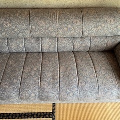 中古 ソファー 布製　の画像