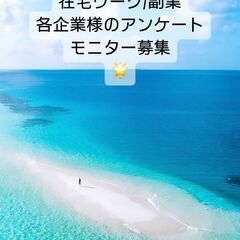 【 8月末まで！若干名募集】 副業/在宅ワークで可能なアンケートモニター 報酬5000円 × 実施いただける件数◎企業のモニター面談！の画像