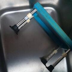 高齢者向けお風呂用椅子・手すり３点セットの画像