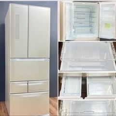 •動作品■510L 冷凍冷蔵庫6ドア東芝ベジータ フレンチドア ...