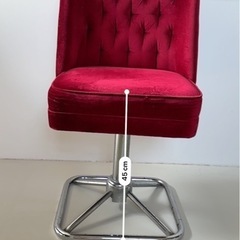 レトロ　回転式チェアの画像