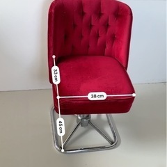 レトロ　回転式チェアの画像