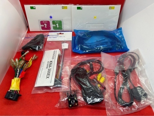 KENWOOD 2023地図　MDV-D502BT 新品パーツ＋新品バックカメラ