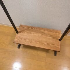 ハンガーラック　アイアンウッドの画像