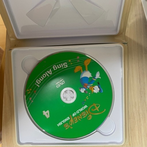 ディズニー英語システム　シングアロング dvd cd