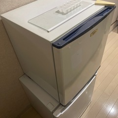 ワンドア冷蔵庫と冷凍庫