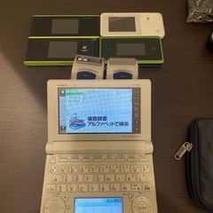 モバイルルータ　ひげそり　電子辞書