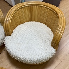 テーブルソファー 3点セットの画像