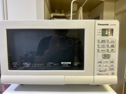 Panasonic‼️ 950Wオーブンレンジ5000円　電子レンジNE-MS15E4