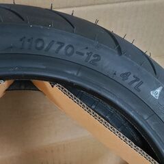 【新品】バイクタイヤスクーター用　MOBICITY SCT-001 フロント 110/70-12 47Lの画像