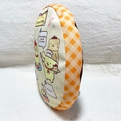 ⭐️サンリオキャラクターズ⭐️ポムポムプリン おうちパーティー ラウンドクッションの画像